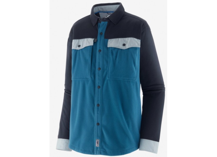CHEMISE POLAIRE A MANCHES LONGUES PATAGONIA EARLY RISE SNAP SHIRT: WAVY BLUE 2022
