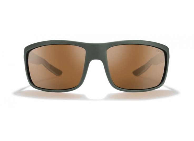 LUNETTES POLARISANTES ZEAL RED CLIFF COPPER / OLIVE 2022