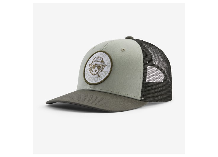 CASQUETTE PATAGONIA TAKE A STAND TRUCKER HAT SLEET GREEN 2023