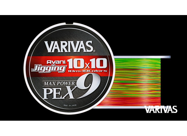 TRESSE VARIVAS AVANI JIGGING 10X10 MAX POWER PEX9 2024