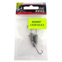 TETES PLOMBEES JIG POWER BOSKET - SERIE FINESS (1,5 - 2,5 - 3,5 G)