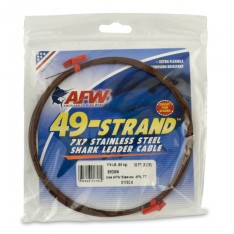 ACIER AFW 49 BRIS (7X7 STAINLESS STEEL LEADER CABLE AMERICAN FISHING WIRE)
